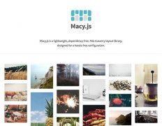 Macy.js 網(wǎng)頁流布局JS插件，僅4KB大